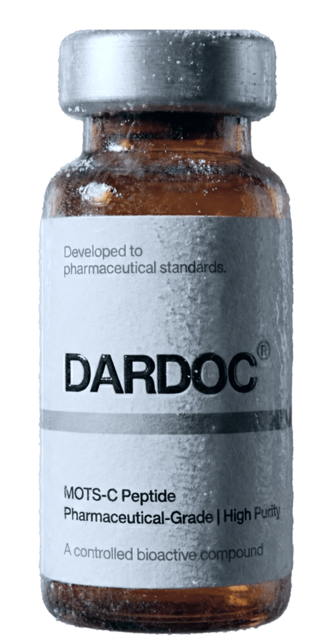 DarDoc pharmaceutical-grade peptide vial