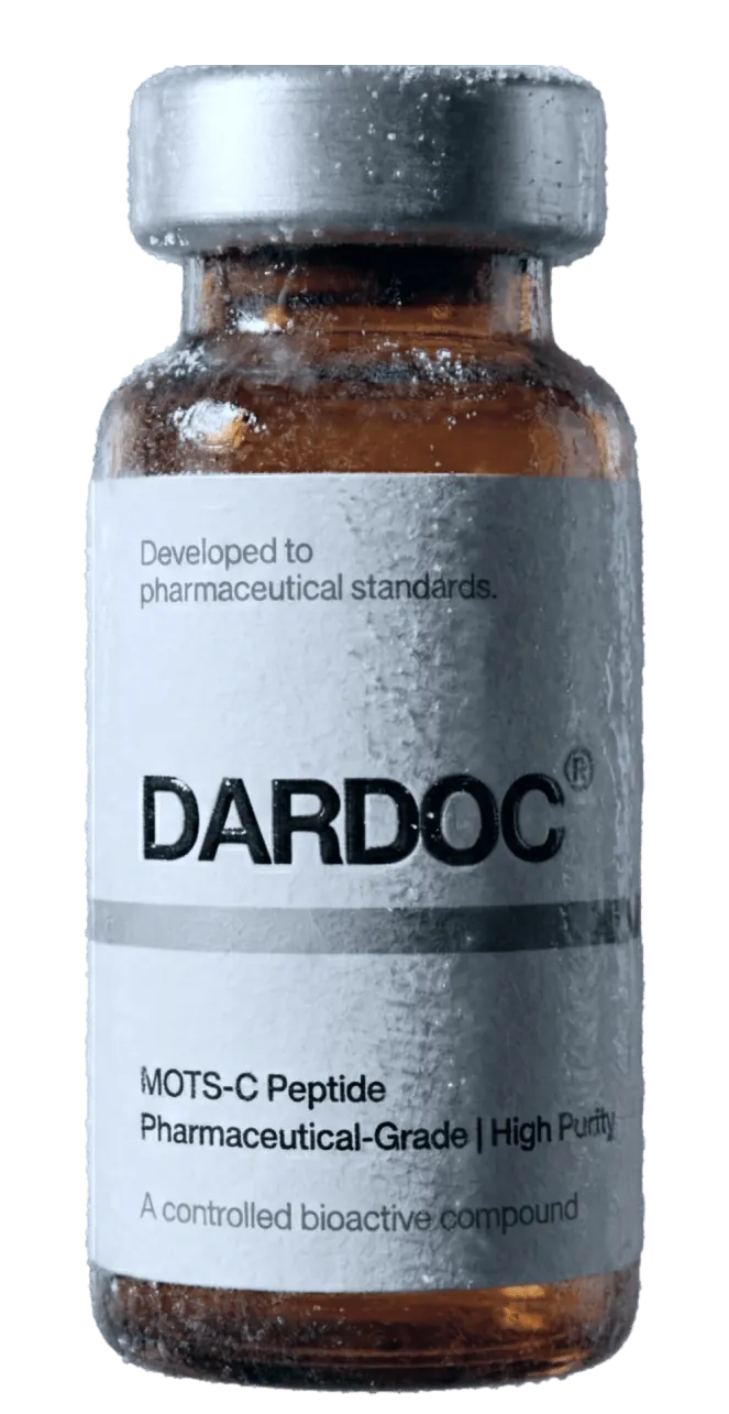 DarDoc pharmaceutical-grade peptide vial