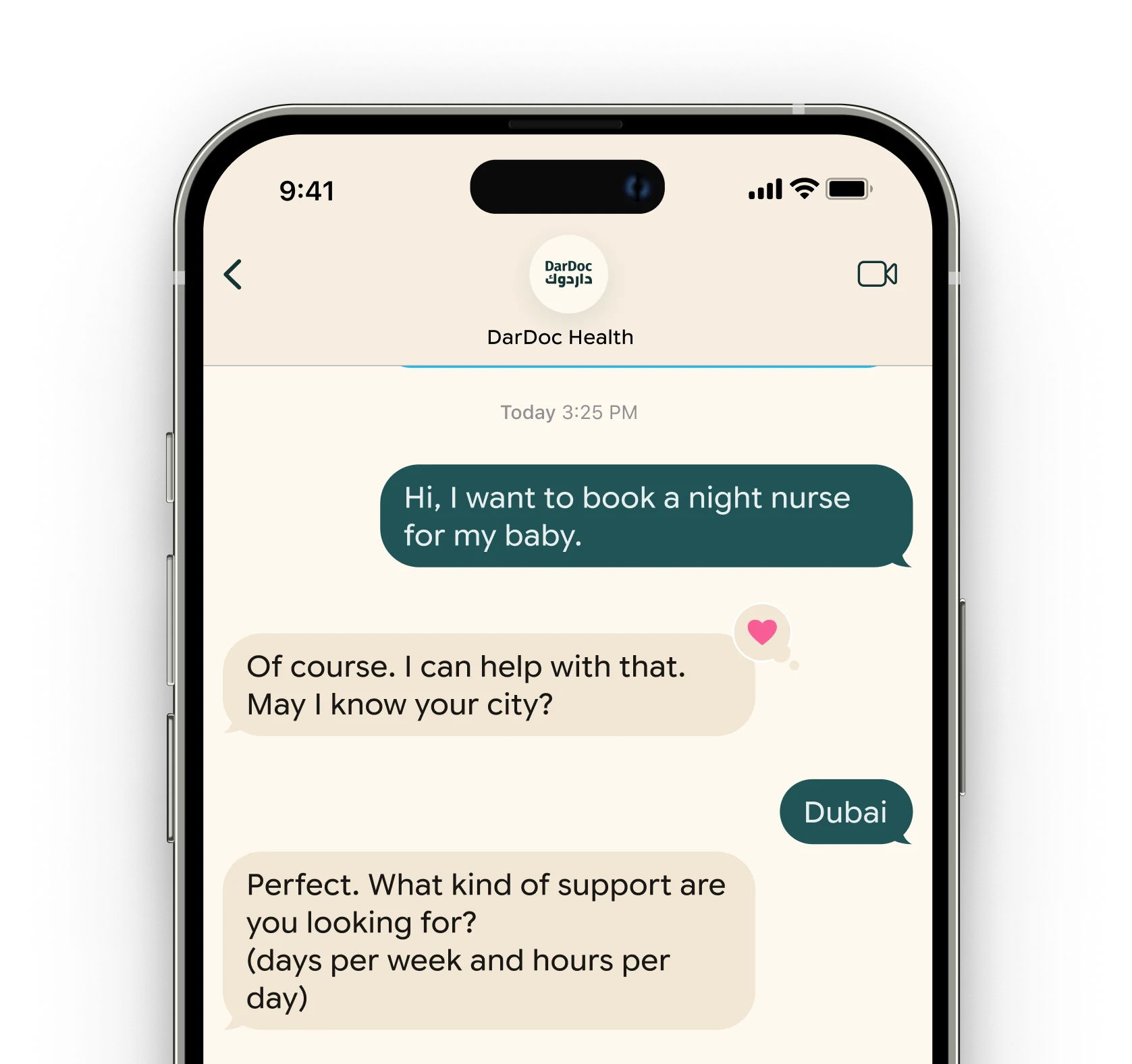Tell us what you need. That’s it.