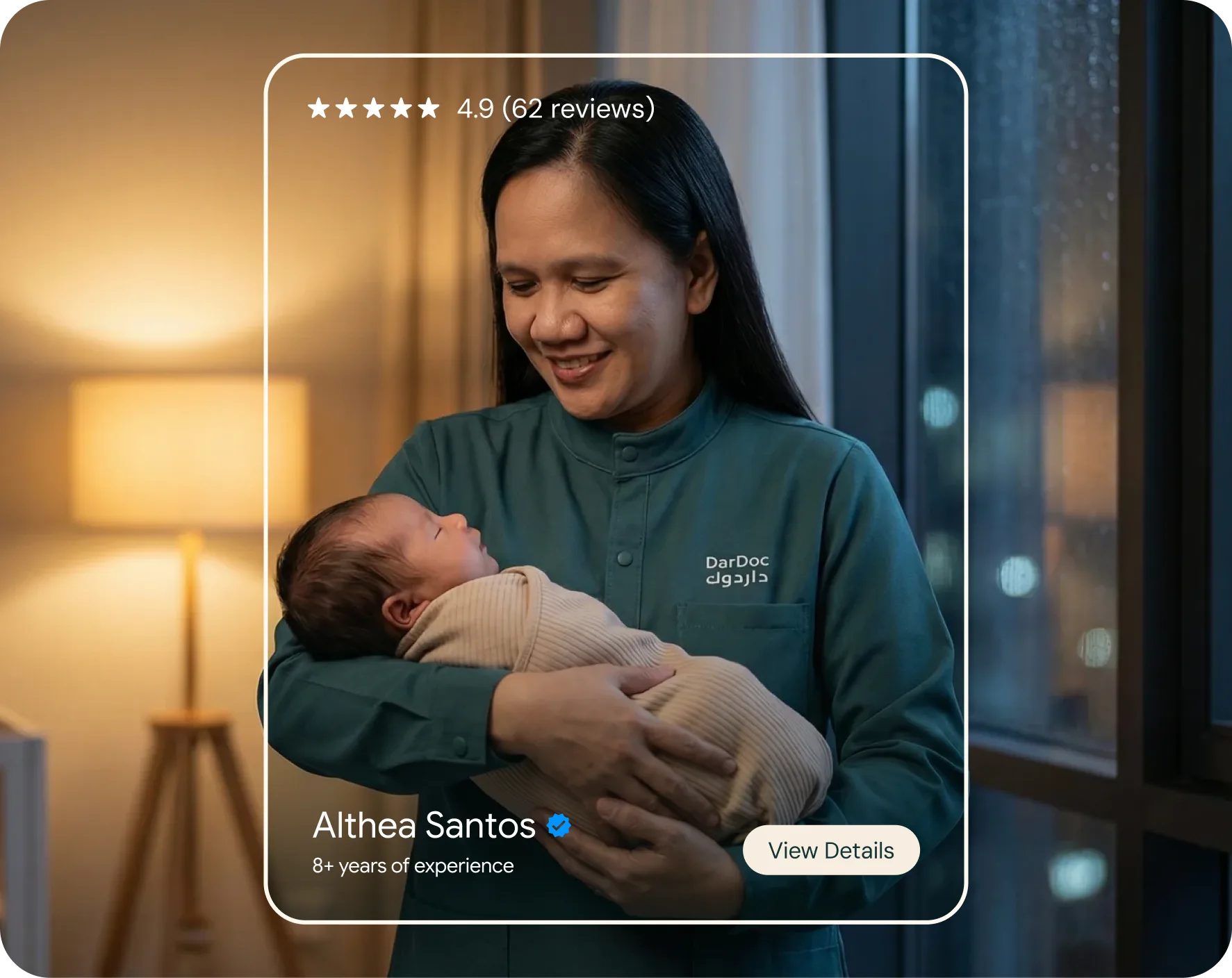 A caregiver chosen, not assigned.